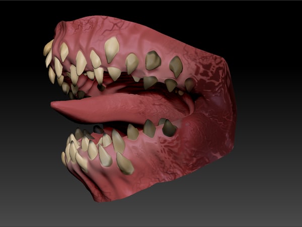 3d Model Teeth Monsters 3d-model-teeth-monsters